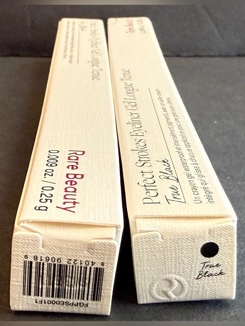Lot of 2 Rare Beauty Perfect Strokes Longwear Gel Eyeliner - True Black NIB Full
